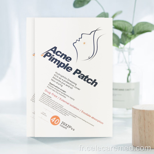 Acné pimple patch hydrocolloïde acné spot sticks